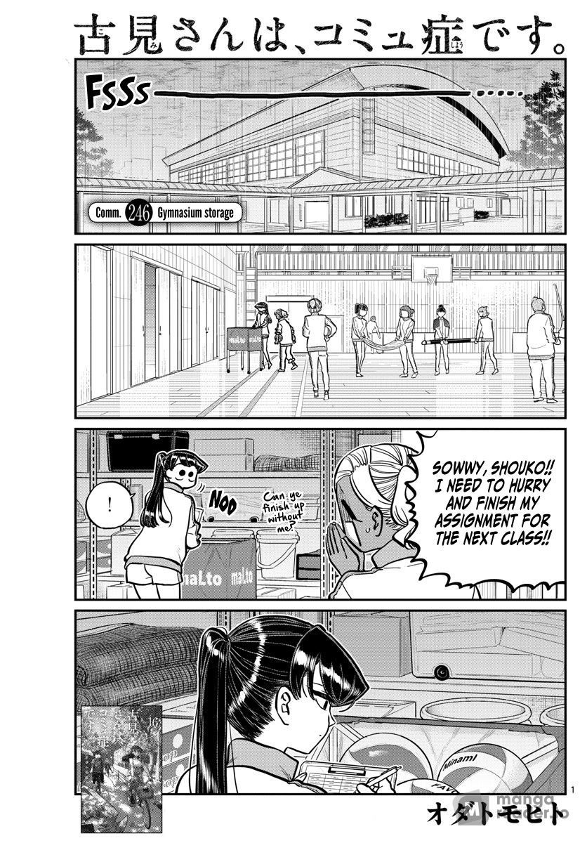 Komi Can’t Communicate, Chapter 246 image 01